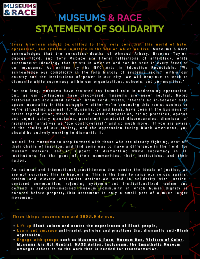 M&amp;R Solidarity Statement V2
